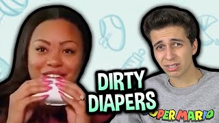 Woman Eats Dirty Diapers...