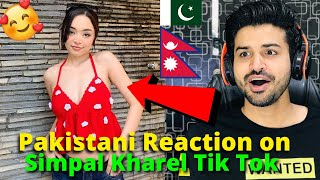 Pakistani React on Nepal | Simpal Kharel New TIK TOK VIDEOS | Reaction Vlogger