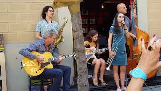 'MY BABY JUST CARES FOR ME' - September 2019, Bar Colombia, Sant Andreu. Joan Chamorro, Andrea Motis