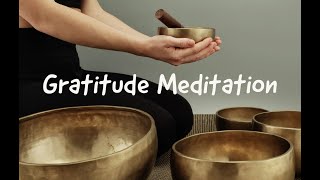 Gratitude Guided Meditation (Tibetan singing bowls - solar plexus)