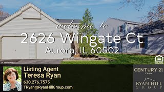 Home For Sale: 2626 Wingate Ct Unit 2626, Aurora, IL 60502