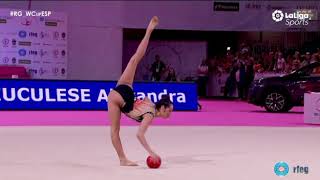 Alexandra Agiurgiuculese ball final World Challenge Cup Guadalajara 2019