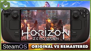 Steam Deck - Horizon Zero Dawn Remaster vs Original