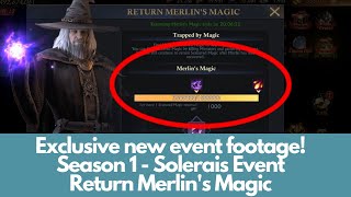 Gameplay Season Map part 2 - Distant Calling: Sorelais Return Merlin's Magic King of Avalon