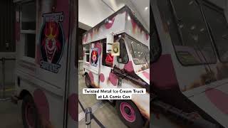 Twisted Metal Ice Cream Truck at LA Comic Con #twistedmetal #twistedmetalseries #gamershorts