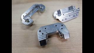 Досить складна деталь виготовлена за допомогою ЧПК. Quite complex parts manufactured using CNC.