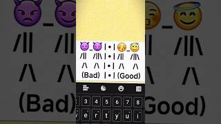 || Bad Or Good ? || ~ Viral Emoji Art\ Subscribe ✨ #viral #music #emoji #its_alive66