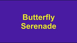 Vegas Vic - Butterfly Serenade - Pappy Jones