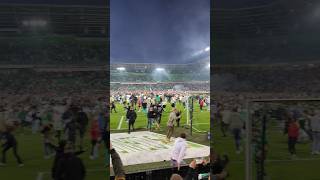 Pitch Invasion FC Groningen! 10.05.24 Promotie Eredivisie vs Roda JC Eerste Divisie Noordzijde Sfeer