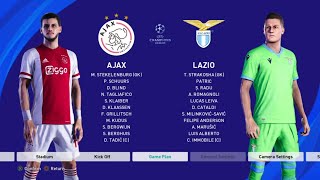 [  AJAX  VS  LAZIO  ] CHAMPION LEAGUE GROUP STAGTE \ gameplay/