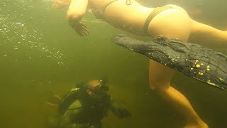 Attacked by Alligator! (WARNING: Parental Advisory)