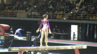 Anastasia Iliankova Balance Beam 2016 Gymnix Junior Cup Team