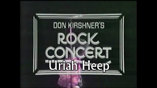 Uriah Heep 1974 At Don Kirshner's Rock Concert. VHSRip. Audio remastered.