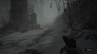 [Resident Evil Village] Potter's Field. Hunting 4/4 Crows with Handgun.