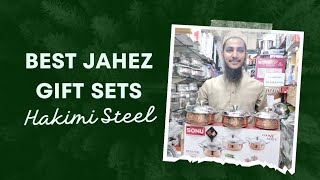 Indian crockery pakistani bartan cookware wholesale crockery market dinner set jahez hakimi steel