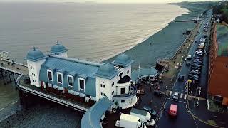 Penarth Pier, the Calm before the storm 4k footage I filmed on 21.01.24