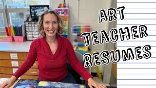 Art Teacher Resume Tips to Land You the Job