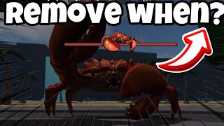 WHEN WILL CRAB BOSS BE REMOVED?!? | The Strongest Battlegrounds