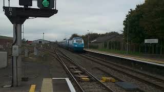 5z42 Crewe to goodrington 43049/50 at Bridgwater 24/10/24