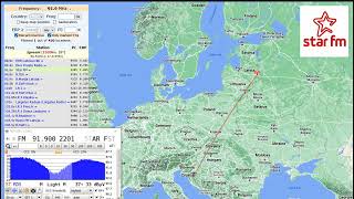 [Sporadic E] FM DX - Star FM from Latvia - received in Bosnia (27.06.2023.)