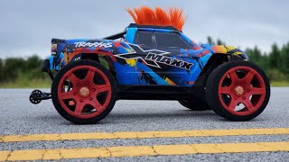 Traxxas X-Maxx 8s Speed Pass on Gone Banana Skins