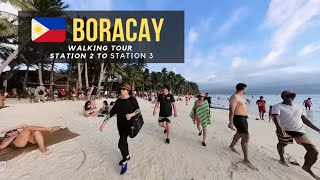 Walking Tour Boracay - Station 2 to Station 3 - Walk Along The Beach