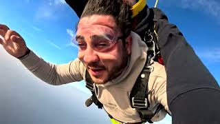 Jonathan First Skydive! Tandem Jump from 10000 feet at iJump Gran Canaria