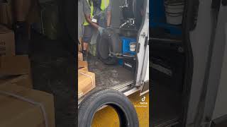 Van tyre replacement