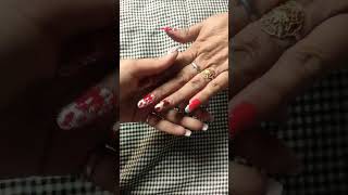 nailart dark color#naildesign