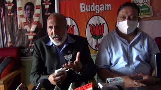 BJP working committee meeting in BUDGAM,