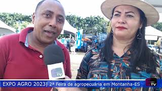 Zenildo Xavier e Fátima Barros na 2ª EXPO AGRO #agro #agropecuaria