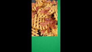 Fry Toss Maple Bacon Fries #Shorts