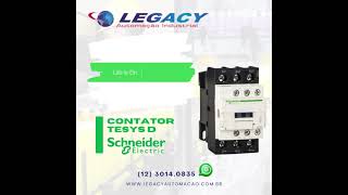 Contator TeSys D Schneider Eletric.