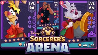 Disney Sorcerer’s Arena - Alice Side Campaign with March Hare, White Rabbit & Cobra Bubbles Hawaiian