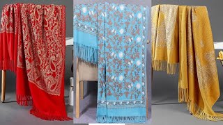 Winter pashmina shawls collection | kashmiri shawls | latest shawls collection 2022-online shawls