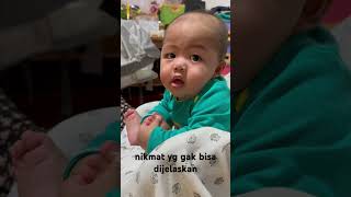 bayi 6 bulan suka ngemut kaki #love #cute #baby #bayicakep #bayilucu #babylucu