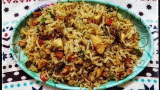 Chicken Fried Rice / Kids Favourite / Lunch box recipe / Bommi's Kitchen