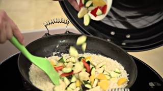 OUTDOORCHEF Grill   Barbecue Culture Risotto la wok pe gratar