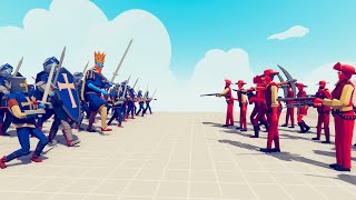 WILD WEST TEAM vs MEDIVAL TEAM | TABS Totally Accurate Battle Simulator