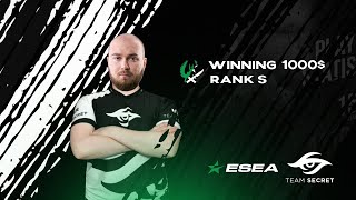 WINNING 1000$ on ESEA rank s?!