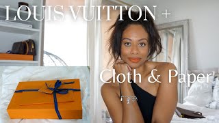 LOUIS VUITTON Unboxing plus BONUS: Cloth & Paper **NEW**