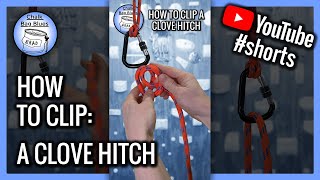 How To Clip A Clove Hitch #shorts