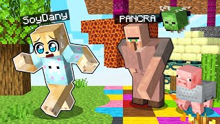 ¡MINECRAFT pero NADA TIENE SENTIDO!💥🌌😨con PANCRACIO y PERMON