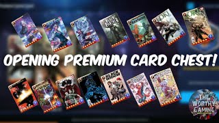 Opening Premium Card chest!Juicy reward? || Marvel Future Fight.