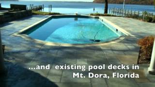 Mount Dora, FL Pool Deck Overlay