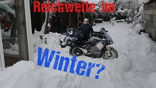 PRAXISTEST :  Winterreichweite Elektromotorrad | Überraschung | ZERO SR/S