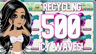 Recycling 500+ Icy Waves!