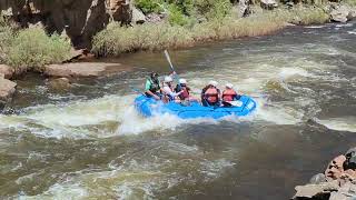 Rafting on Cache la Poudre River in Colorado - 2nd Video