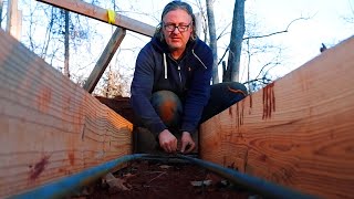 Footer REBAR Continues and Digging for the Piers | Debt Free & DIY