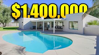 Tour A $1.4M Scottsdale House ~ Remodeled Luxury Home | Moving To Arizona